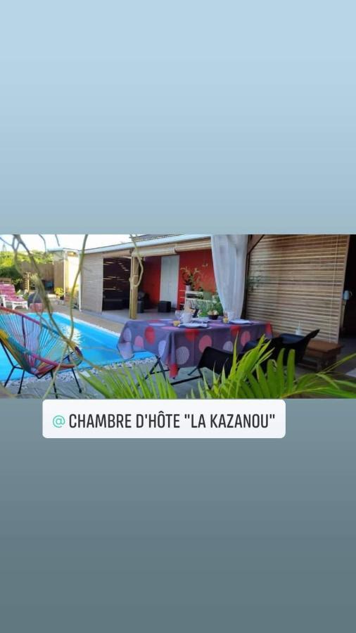 Bed and Breakfast La Kazanou Saint-Joseph Esterno foto